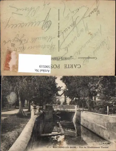 590519,Montrond-les-Bains Parc de l Etablissement Thermal Brücke France