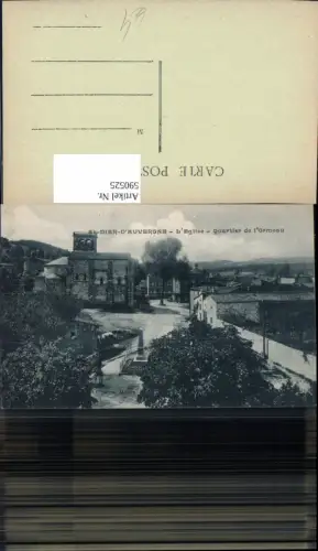 590525,St-Dier-D Auvergne L Eglise Quartier de 1 Ormeau France