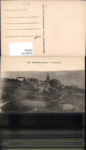 590526,Arlebosc Ardeche Vue generale France