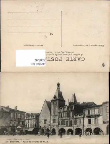 590536,Libourne Place de l Hotel-de-Ville France