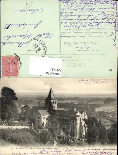 590541,Le Havre L Abbaye de Graville Kloster France