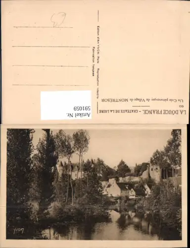 591059,Montresor Chateaux de la Loire Schloss France