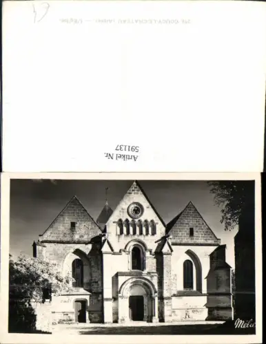 591137,Foto Ak Coucy-Le-Chateau Aisne L Eglise Kirche France