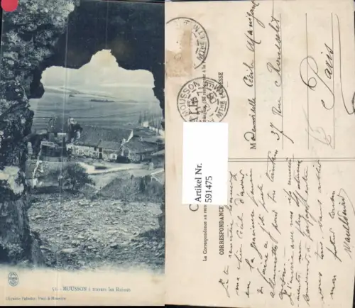 591475,Mousson a travers les Ruines France