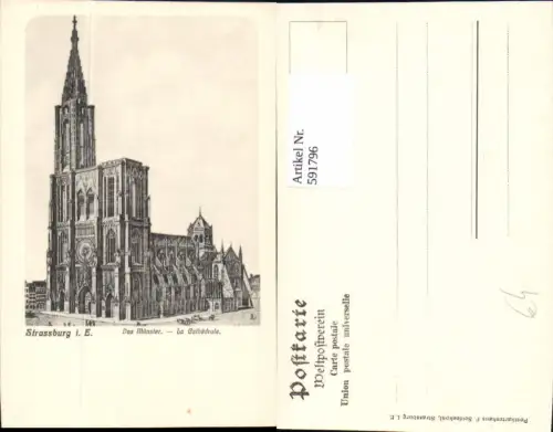 591796,Strassburg Strasbourg Elsass