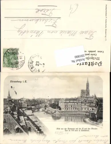 591800,Strassburg Strasbourg Elsass