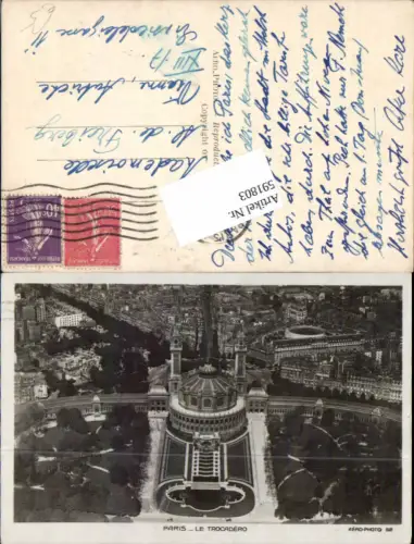 591803,Paris Luftbild Aero Photo