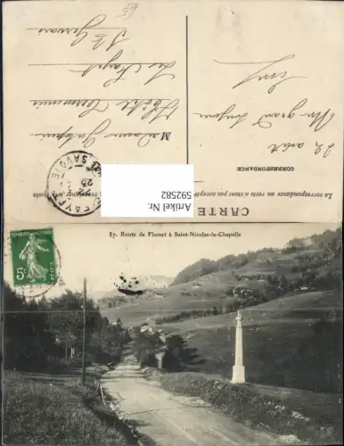 592582,Route de Flumet a Saint-Nicolas-la-Chapelle Kreuz France