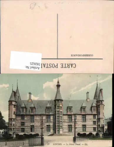 592625,Nevers Le Palais Ducal France