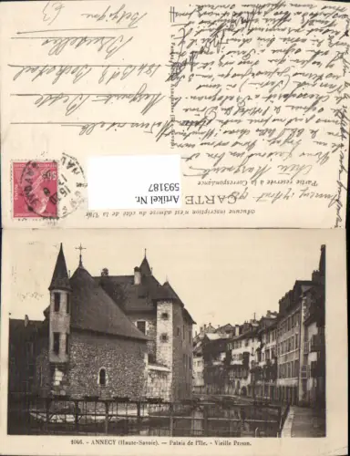593187,Annecy Palais de I Ille Vieille Prison France