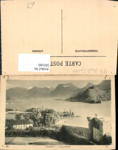 593189,Annecy Lac d Annecy Talloires France