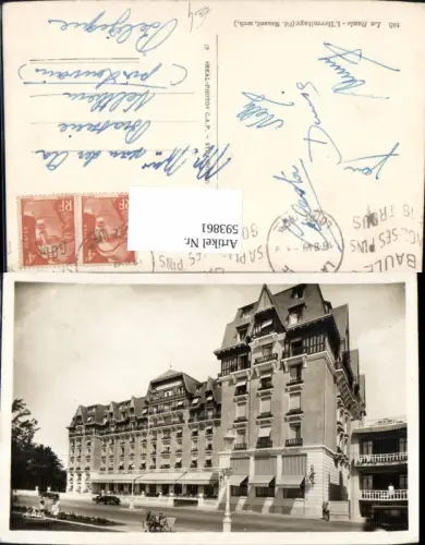 593861,Foto Ak La Baule L Hermitage France