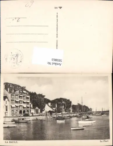 593863,La Baule Le Port Hafen Segelboote Segeln France