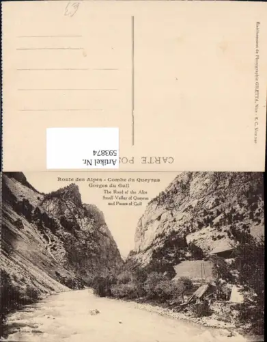 593874,Route des Alpes Combe du Queyras Gorges du Guil France
