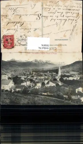 593876,Gap Vue generale prise du la Route de Veynes France