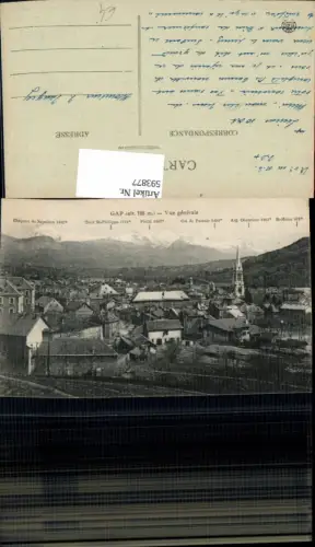593877,Gap Vue generale France