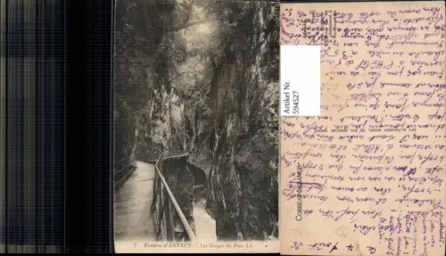 594527,Environs d Annecy Les Gorges du Fier Schlucht France