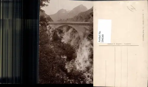 594549,St Sauveur Le Pont Napoleon Brücke France