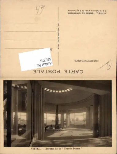 595778,Vittel Buvette de la Grande Source France