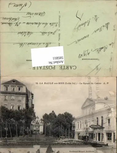 595811,La Baule-sur-Mer Loire-Inf. Le Square du Casino Kasino France