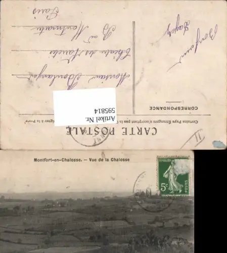 595814,Montfort-en-Chalosse Vue de la Chalosse France