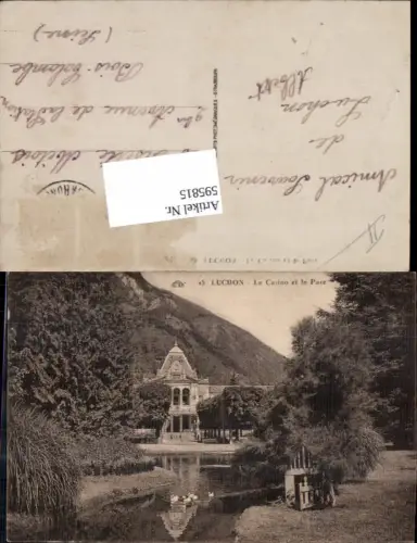 595815,Luchon Le Casino et le Parc Kasino France