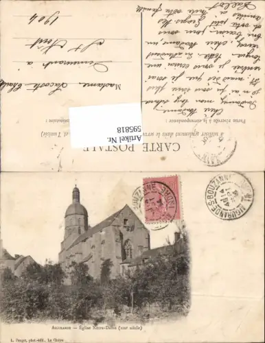 595818,Aigurande Eglise Notre-Dame Kirche France