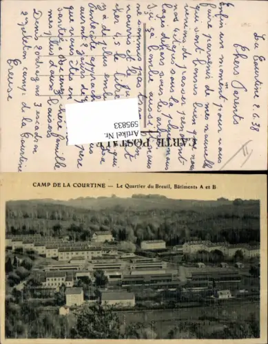 595833,Camp de la Courtine Le Quartier du Breuil Batiments A et B France