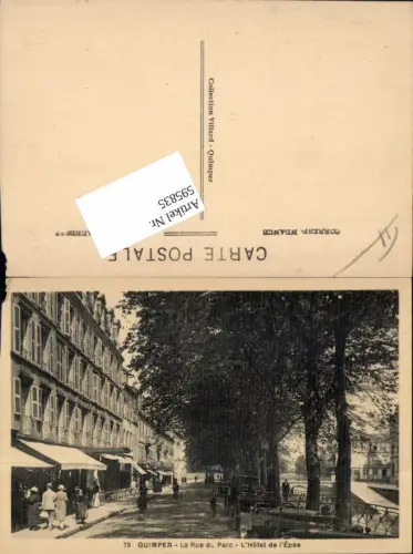 595835,Quimper La Rue du Parc L Hotel de l Epee France