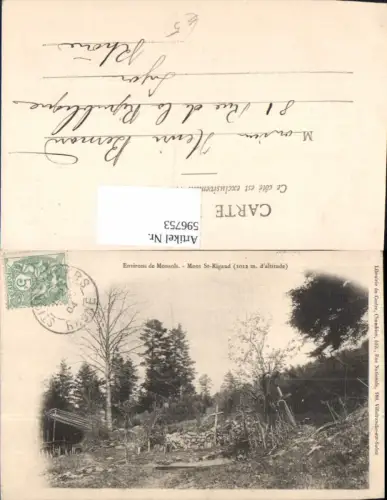 596753,Environs de Monsols Mont St Rigaud Kreuze France