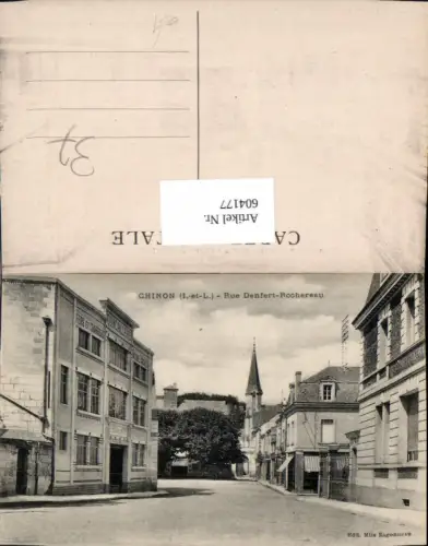 604177,Chinon Rue Denfert-Rochereau France