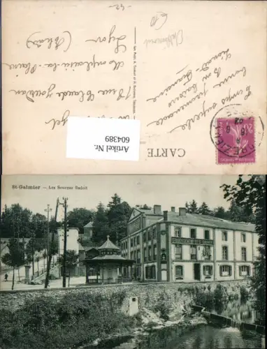 604389,St-Galmier Les Sources Badoit Etablissement de St-Galmier France