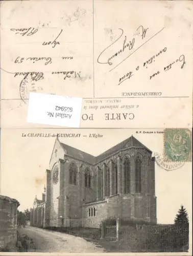 605942,La Chapelle-de-Guinchay L Eglise Kirche France