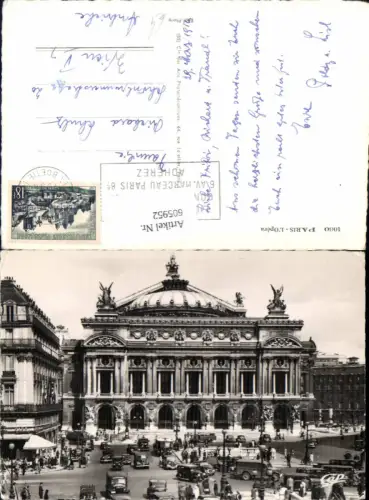 605952,Foto Ak Paris L Opera Oper France