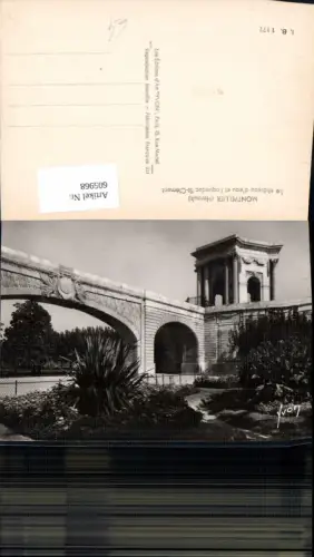 605968,Montpellier Herault Le chateau d eau et l acqueduc St Clement France