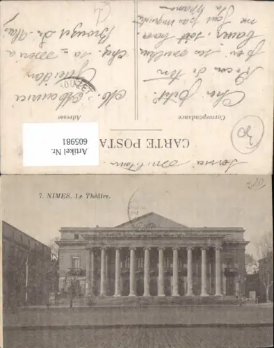 605981,Nimes Le Theatre Theater France