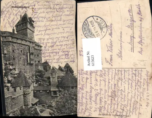 615623,Markolsheim Elsass Hohkönigsburg Schloss Feldpost France