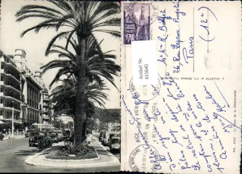 615645,Nice Nizza Le Palais de la Mediterranee Palmen France