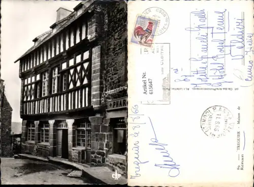 615647,Foto Ak Treguier Maison de Renan France