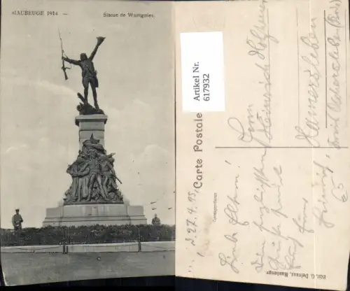 617932,Maubeuge Statue de Wattignies France