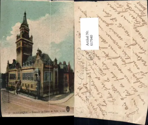 617940,Dunkerque Ensemble de l Hotel de Ville France