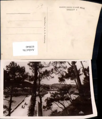 619640,Audierne Vue prise du Chateau Loqueran