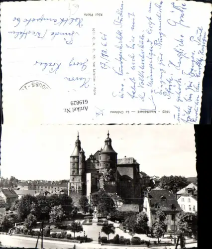 619829,Foto Ak Montbeliard Le Chateau Schloss France