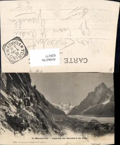 620177,Le Mauvais Pas Aiguilles des Charmoz et du Geant Chamonix France