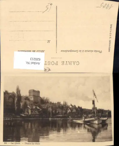 620213,Lac Leman Thonon-les-Bains France