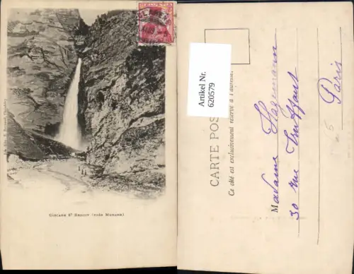 620579,Avrieux Cascade St Benoit pres Modane Wasserfall Cascade Saint-Benoît France