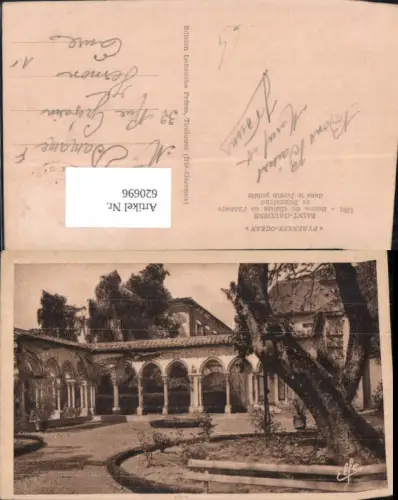 620696,Saint-Gaudens Pyrenees-Ocean Restes du Cloitre de l Abbaye de Bonneford France