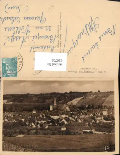 620702,Vermenton Yonne Vue generale France