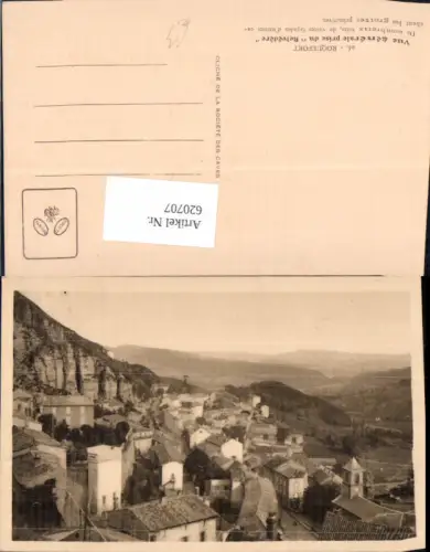 620707,Roquefort Vue generale prise du Belvedere France