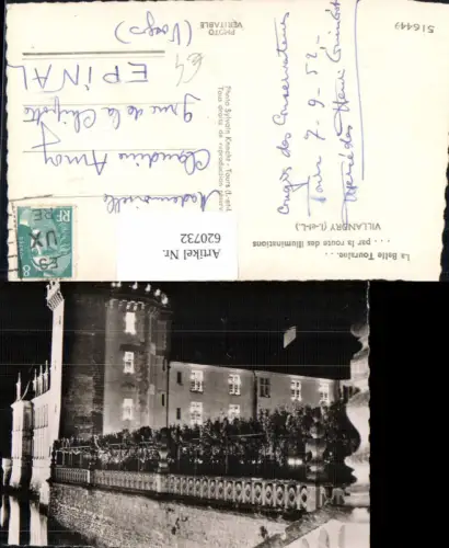 620732,Villandry La Belle Touraine par la route des illuminations b. Nacht France